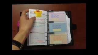 Filofax for work amp personal life [upl. by Olds]