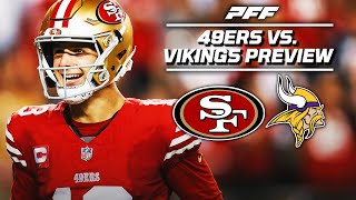 49ers vs Vikings Week 7 Game Preview  PFF [upl. by Ased106]