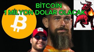 🔥BİTCOİN BÜYÜK BOĞA TAHMİNİ 1 MİLYON DOLAR boğasezonu bitcoin jackdorsey [upl. by Langill]