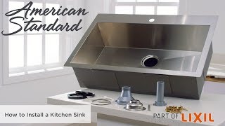 How to Install a Kitchen Sink [upl. by Shanahan]