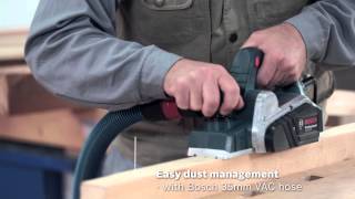 Bosch Power Tools  Bosch Planers  GHO 6500 Professional [upl. by Elletsyrc866]