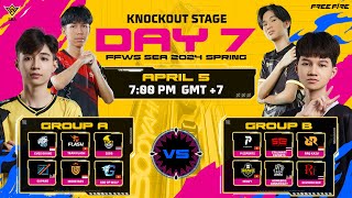 EN FFWS SEA Spring 2024  Knockout Stage  Day 7 [upl. by Mulvihill831]