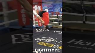 Israil Madrimov SHOWS Terence Crawford SLICK BACKFLIP KNOCKOUT SHOT CELEBRATION [upl. by Spiegleman]