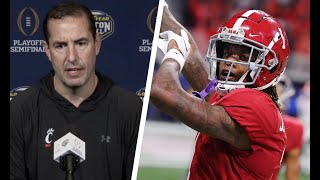 Luke Fickell breaks down preparation for Alabama football at Cotton Bowl 2021  SEC News [upl. by Hogle]