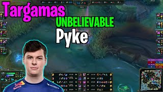 🔍 Targamas UNBELIEVABLE Pyke in Challenger EUROPE 🌟 [upl. by Creedon]