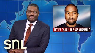 Weekend Update United Airlines Leaky Toilet Kanye West Compares Himself to Hitler  SNL [upl. by Ermine206]