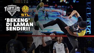 FANATIK PENYOKONG TAKRAW TERENGGANU TURTLES DI STL PREMIER [upl. by Mcclenaghan]