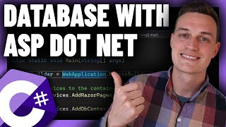 CREATE and CONNECT DATABASES in ASPNET [upl. by Rebeh]