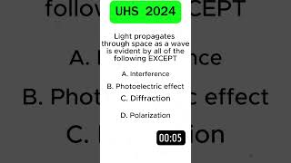 UHS 2024 mdcat physics mcqs Key PMDCshorts biology mdcat pmdc mdcatmcqs mdcat2024 mdcatleak [upl. by Norre832]