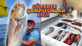 GÜVERTE ŞAMPİYONLAR LİGİ   14 KG SİNARİT YAKALADIK [upl. by Pebrook]