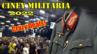 CINEY Militaria Fair 2022  The BIGGEST one in EUROPE Buying AWESOME WW2 stuff for KILLER Prices [upl. by Cir]