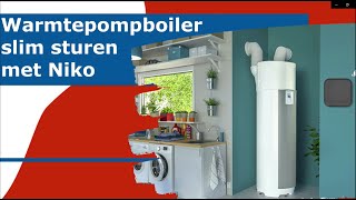 DIY Warmtepompboiler sturen met Niko Solar mode [upl. by Ermin]