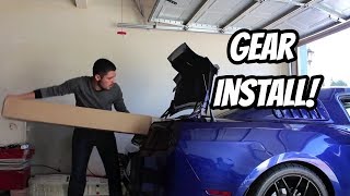 Getting 373 Gears Installed on my Mustang [upl. by Rimahs447]