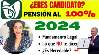 Pensiones Ley 97 al 100 ¿Real Y requisitos para 2024 [upl. by Herwig2]