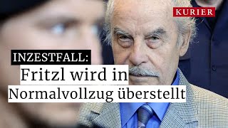 quotDieser Mensch ist nicht gefährlichquot Josef Fritzl wird in Normalvollzug überstellt [upl. by Troth]