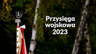 WAT  Przysięga wojskowa 2023  migawki [upl. by Regnig]