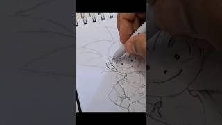 Dibujando a goku niño homenaje a akira toriyama arte drawing goku dragonball akiratoriyama [upl. by Noiraa]