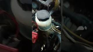 Power steering fluid placement under the hood automobile workingatthecarwash [upl. by Yliak792]