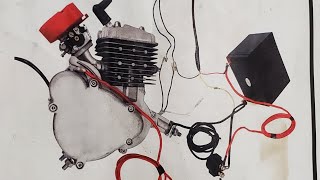 Electric Start Motorized Bike Wiring and Clutch Questions [upl. by Sitnik]