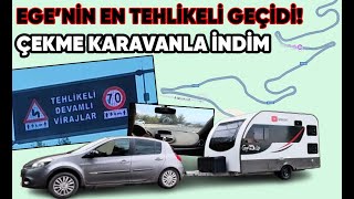 Çekme Karavanla Sakar Geçidinden İndim [upl. by Ydnim556]