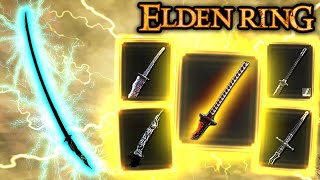 How to Get All NEW OP Katanas amp Great Katanas in Elden Ring Shadow of the Erdtree DLC Quest Guide [upl. by Akemeuwkuhc]