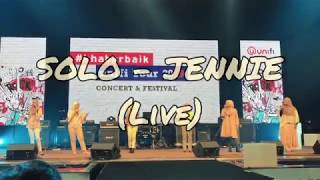 SOLO  JENNIE BLACKPINK Acapella Live Performance by Bahiyya Haneesa [upl. by Eehsar258]