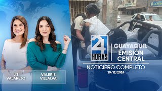 Noticiero de Guayaquil Emisión Central 10122024 [upl. by Gav948]