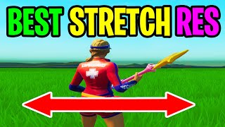 Top 5 Best Stretched Resolutions in Fortnite Chapter 5 Season 2  FPS Boost Res [upl. by Sesiom]