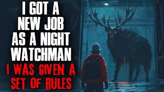 I Got A New Job As A Night Watchman I Was Given A Set Of Rules [upl. by Bruno]