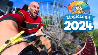 Facciamo TUTTO a MAGICLAND  APERTURA e NOVITÀ 2024 [upl. by Enelrae]