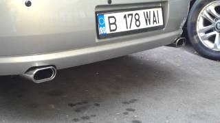 Diesel Sport Exhaust Evacuare Opel Vectra C 2007 19 cdti 120hp 88kw [upl. by Manville]