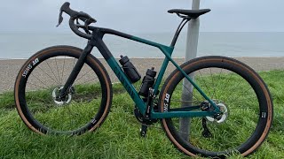 Canyon Grail CF SL 8 Di2  Short ride [upl. by Chatav497]