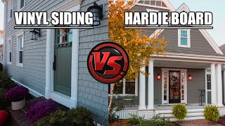 Vinyl Siding vs Hardie Board [upl. by Enida648]