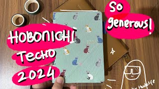 Hobonichi Techo 2024 review So Generous [upl. by Auqinal]