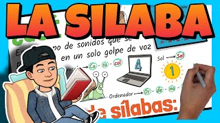 📚 La SÍLABA y sus CLASES sílabas tónicas y sílabas átonas [upl. by Eustache]