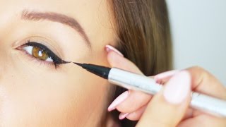 Snel amp makkelijk winged eyeliner aanbrengen [upl. by Bensen136]