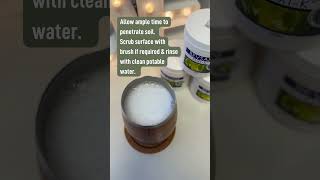 BEVSAN OXIK OXYGENATED CLEANING POWDER IN ACTION [upl. by Eilsil802]