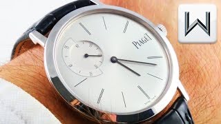 Piaget Altiplano Ultra Thin 68mm G0A33112 Luxury Watch Review [upl. by Nichol39]