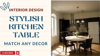 Stylish Kitchen Table Sets to Match Any Decor [upl. by Meyeroff]