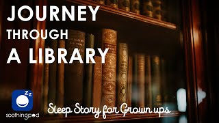 Bedtime Sleep Stories  📚 A Journey through a Magical Library ✨  Edutainment Relaxing Sleep Story [upl. by Tnomel]