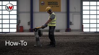 Wacker Neuson HowTo  Comment utiliser correctement nos pilonneuses FR [upl. by Norvin204]