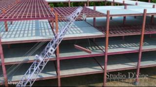 How to make steel building construction process [upl. by Noonan]