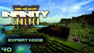 Minecraft FTB Infinity Evolved Expert Mode Ep 40 [upl. by Ilario]