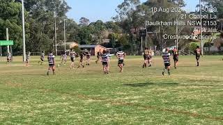 Hills Bulls 14s Div23 v Greystanes 142  10082024 [upl. by Asiat]