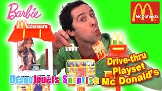 Barbie playset McDonalds Drivethru 2001  Démo Jouets Surprise [upl. by Elocal704]