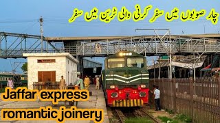 quotENJOYABLE RIDE Jaffar Express Train on Beautiful Curvesquot [upl. by Paddie]