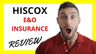 🔥 Hiscox EampO Insurance Review Pros and Cons [upl. by Ailaht]