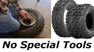 How to Change ATV Tires Yourself at Home [upl. by Chrissy]