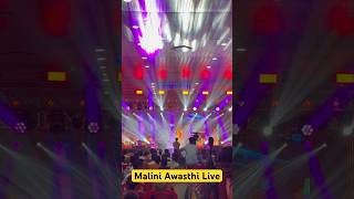 Malini Awasthi live in Chitrakoot live music shorts [upl. by Adnirol415]