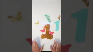 How to Make a Birthday Cake Topper with Cricut [upl. by Johannessen]